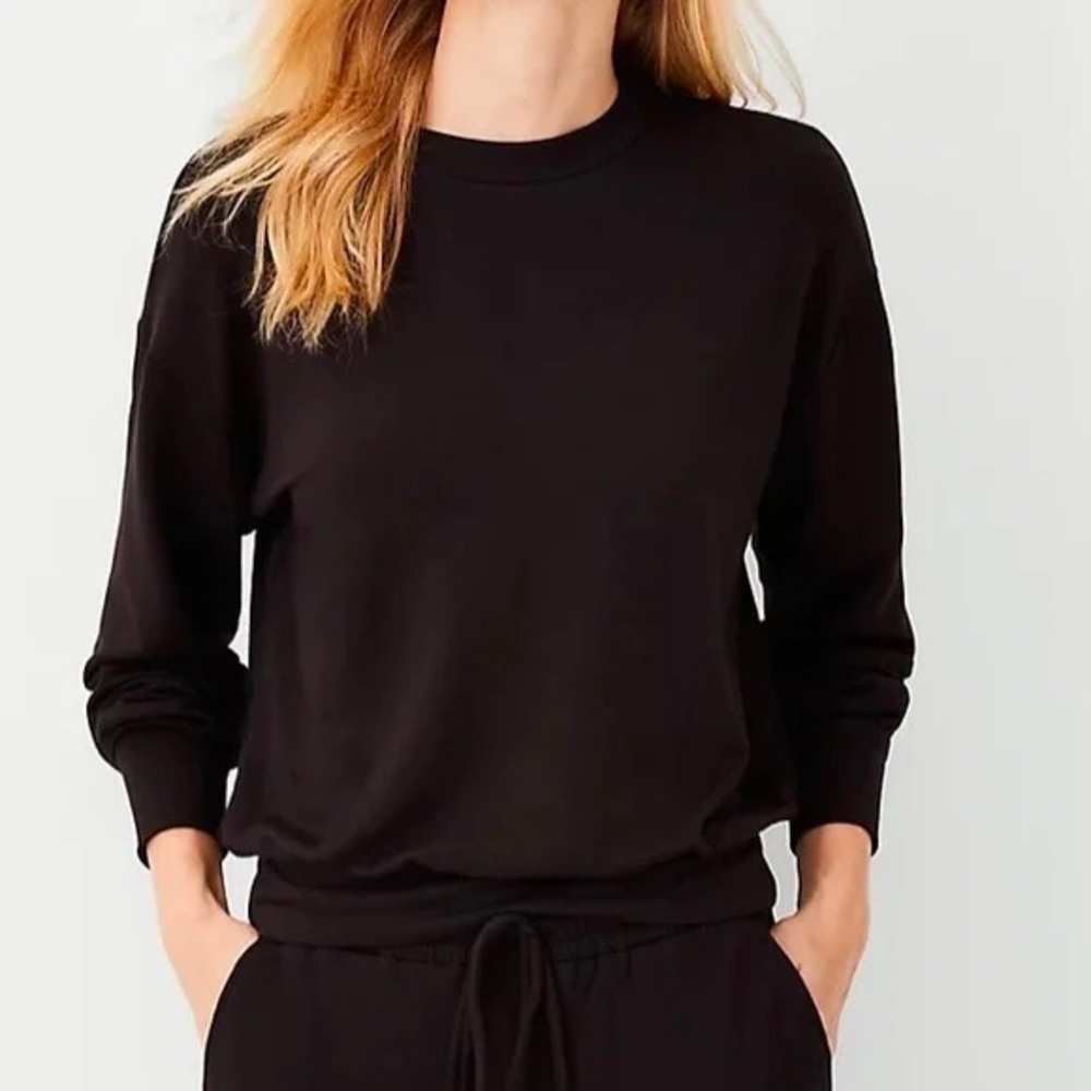 Ann Taylor | Relaxed Sweater | Black | NWT | Buttery Soft